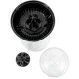 Presse-agrumes électrique 20W - Double rotation & Stop-gouttes