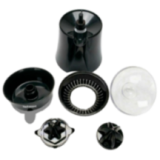 Presse-agrumes électrique 20W - Double rotation & Stop-gouttes
