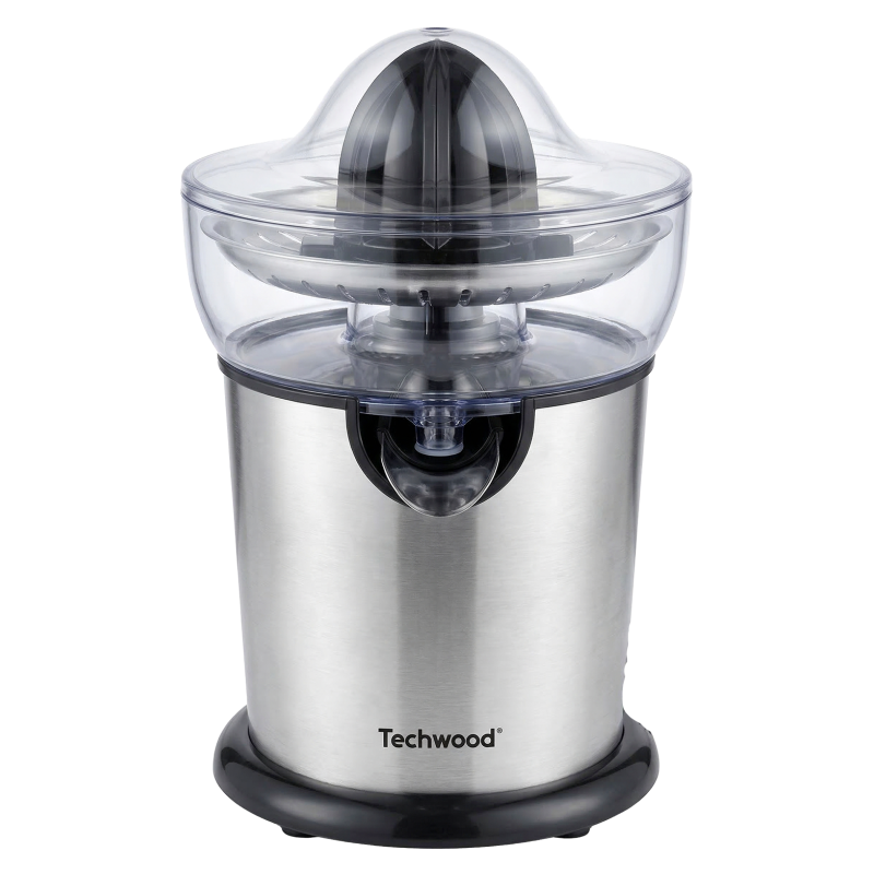 Stainless steel electric fruit press