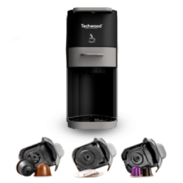 Machine Expresso Multi-Capsules 4 en 1 - 20 Bars | Nespresso & Dolce Gusto