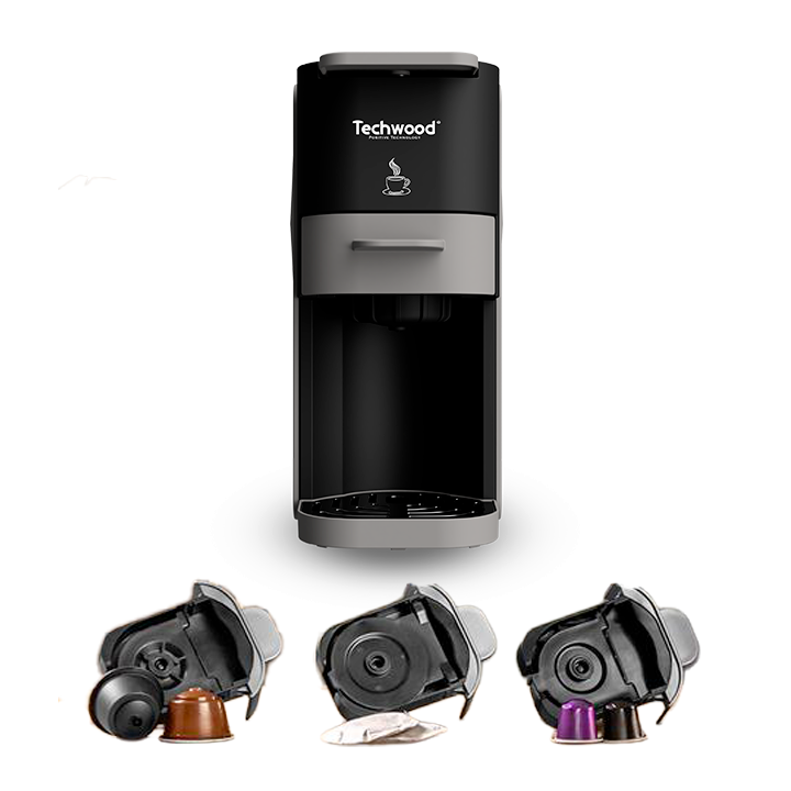 Machine Expresso Multi-Capsules 4 en 1 - 20 Bars | Nespresso & Dolce Gusto