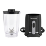 Mini Blender Techwood 500ml - Mixeur Compact Inox 300W