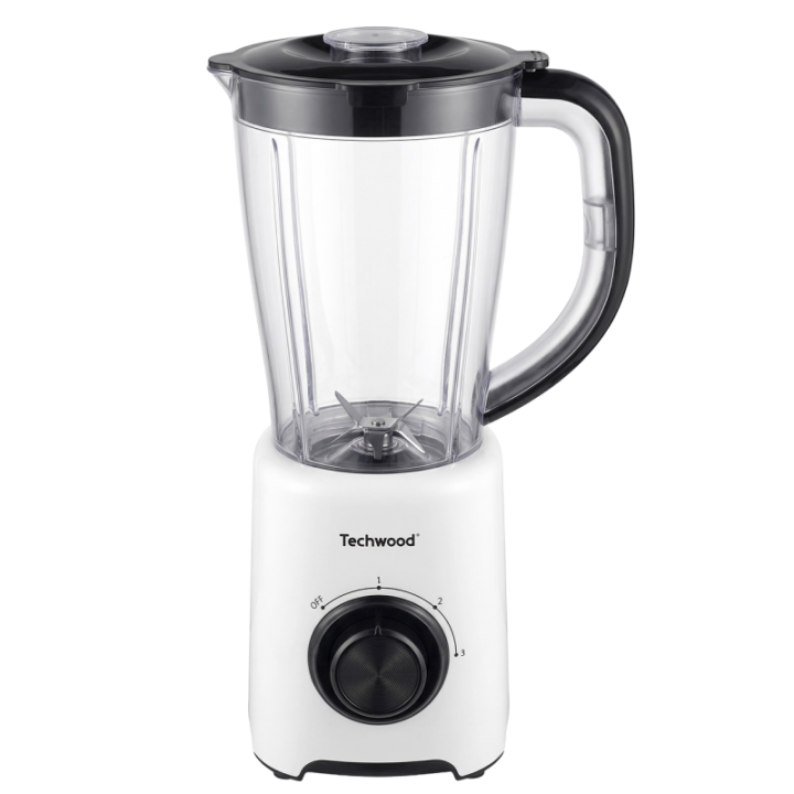 Blender Techwood 500W - Bol 1,5L & Lames Inox