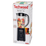 Blender Techwood 1,5L 500W - Lames Inox & Fonction Pulse