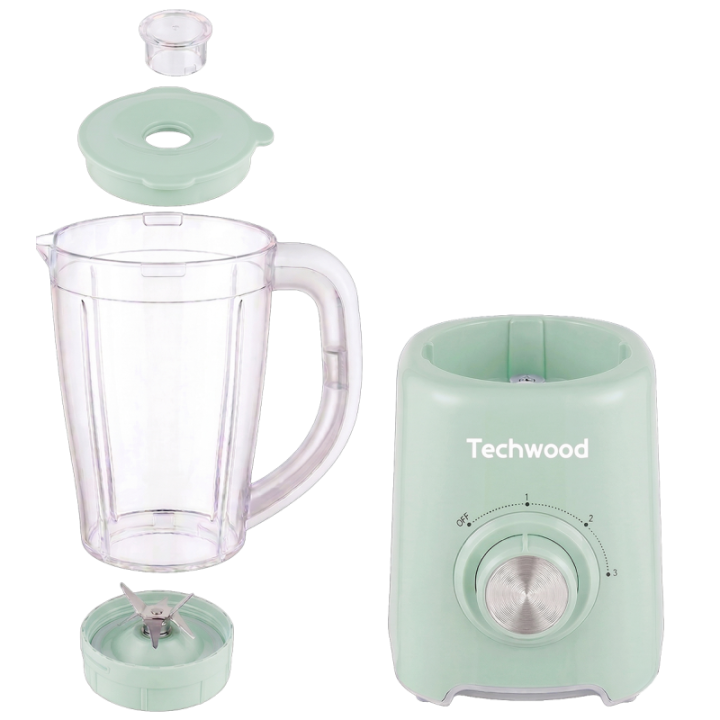 Blender Techwood 1,5L 500W - Lames Inox & Fonction Pulse