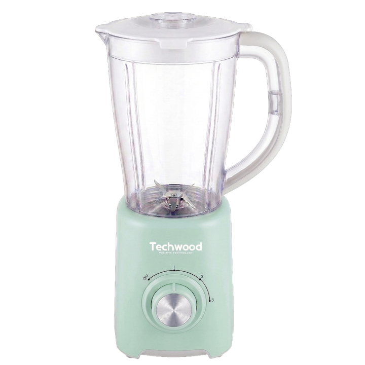 Blender Techwood 1,5L 500W - Lames Inox & Fonction Pulse