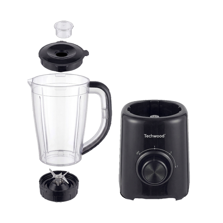 Blender Techwood 1,5L 500W - Lames Inox & Fonction Pulse