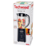 Blender Techwood 1,5L 500W - Lames Inox & Fonction Pulse