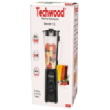 Blender Techwood 500W - Bol en Verre 1,5L