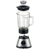 Blender Techwood Inox avec Bol Verre 1L - Glace Pilée