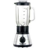 Blender Techwood Inox avec Bol Verre 1L - Glace Pilée