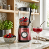 Blender Techwood 500W Bol en Verre 1,5L | Glace Pilée