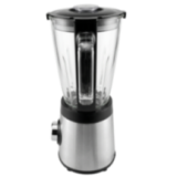 Blender Techwood 500W - Bol Verre 1,5L | Spécial Glace Pilée