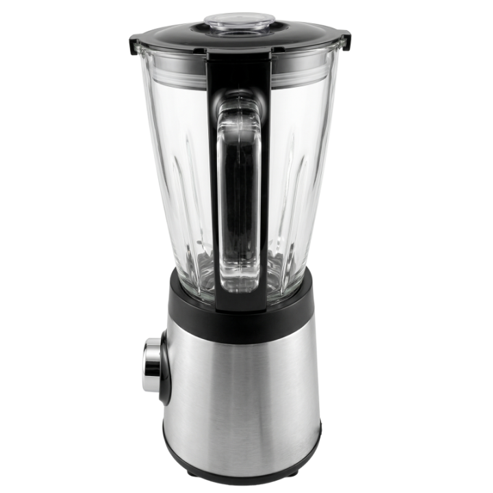 Blender Techwood 500W - Bol Verre 1,5L | Spécial Glace Pilée