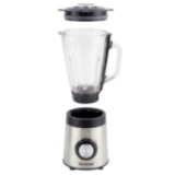 Blender Techwood 500W - Bol Verre 1,5L | Spécial Glace Pilée