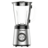 Blender Techwood 500W - Bol Verre 1,5L | Spécial Glace Pilée