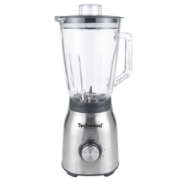 Blender Techwood Bol Verre 1,5L - 1250W Spécial Glace Pilée