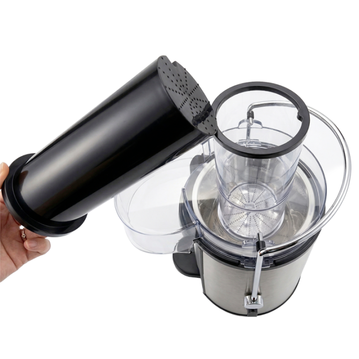 Centrifugeuse 1000W fruits & légumes – Filtre inox & double sécurité