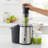 Centrifugeuse 1000W fruits & légumes – Filtre inox & double sécurité