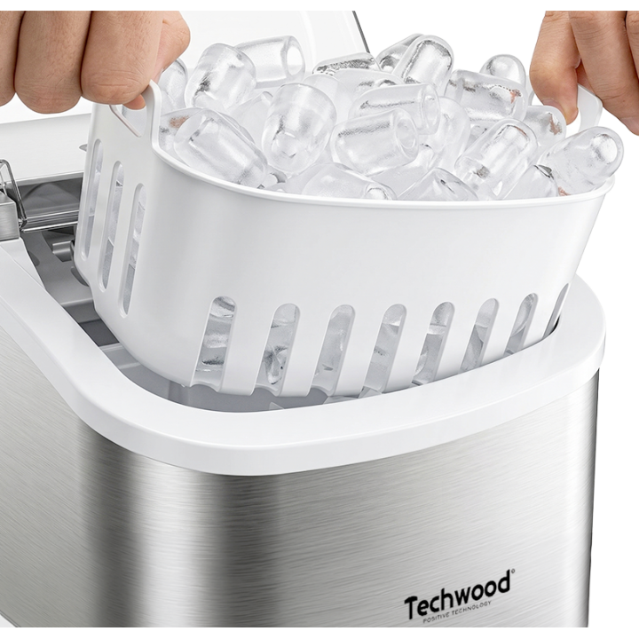 Machine à Glaçons Techwood Inox