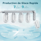 Machine à Glaçons Techwood Inox