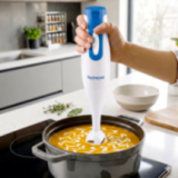 Mixeur plongeant 250W – Lame inox & pied anti-éclaboussures
