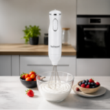 Mixeur 3 en 1 600W – Plongeur, fouet & hachoir avec pied inox