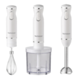 Mixeur 3 en 1 600W – Plongeur, fouet & hachoir avec pied inox