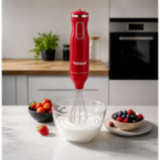 Mixeur 3 en 1 600W – Plongeur, fouet & hachoir avec pied inox
