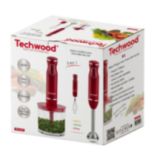 Mixeur 3 en 1 600W – Plongeur, fouet & hachoir avec pied inox