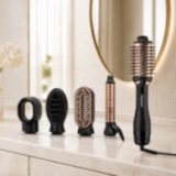 Brosse Soufflante 5 en 1 : Sèche, Lisse & Boucle | 1200W