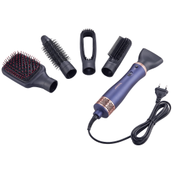5-in-1 heated brush blower