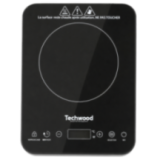 Plaque Induction Techwood 2000W | Cristal Noir & Tactile
