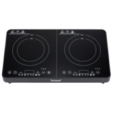 Double Plaque Induction Compacte 3500W | 2 Foyers & Tactile