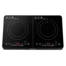 Double Plaque Induction Compacte 3500W | 2 Foyers & Tactile