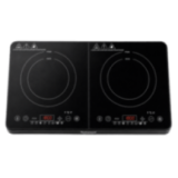Double Plaque Induction Compacte 3500W | 2 Foyers & Tactile