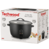 Cuiseur à Riz Techwood 4,2L – Cuve Anti-Adhérente, Maintien au Chaud, 1600W