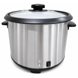 Rice Cooker Steam Cooker 1,8L - STAINLESS STEEL