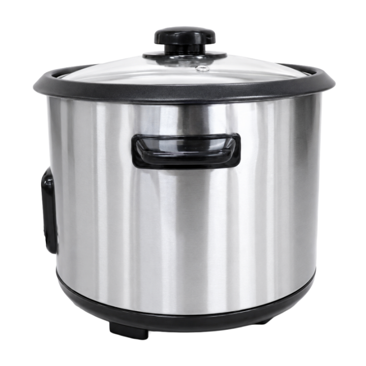 Cuiseur à Riz Techwood 1,8L avec Panier Vapeur | 700W