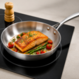 Poêle Inox 20cm Triply - Induction & Four - Sans PFOA