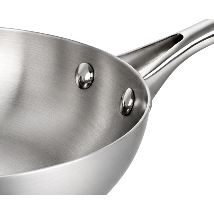 Poêle Inox 20cm Triply - Induction & Four - Sans PFOA