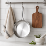 Grande Poêle Inox 28cm Triply - 2,7L - Induction & Four
