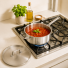 Sauteuse avec couvercle  Inox - 24 CM