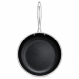 Poêle Inox 24 cm Nid d'Abeille Anti-Adhésive | Tous Feux