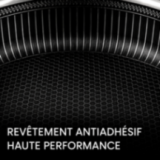 Sauteuse Inox 24cm Nid d'Abeille Anti-Adhésive - Techwood