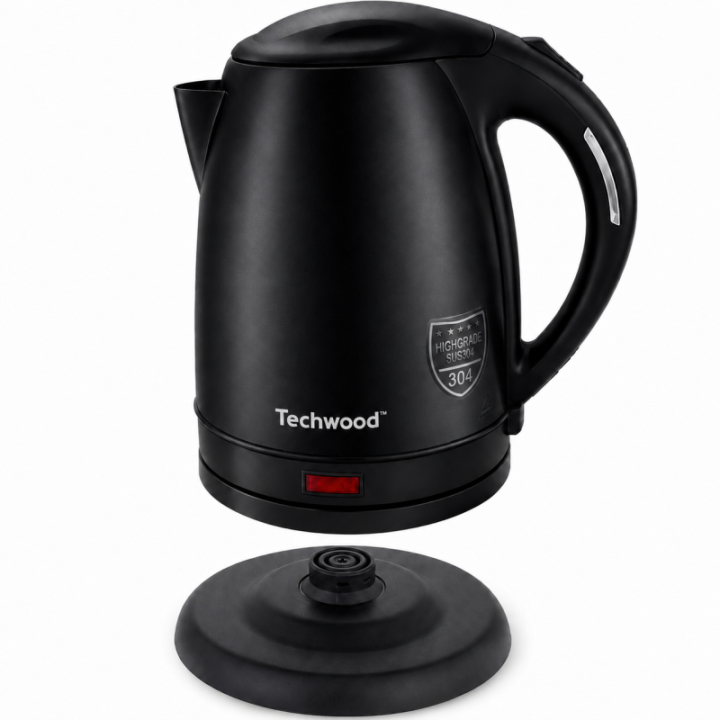 Bouilloire Électrique Sans Fil Techwood 1,8L - 1500W