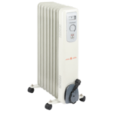 Radiateur Bain d'Huile Techwood 1500W - 7 Éléments