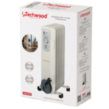 Radiateur Bain d'Huile Techwood 1500W - 7 Éléments